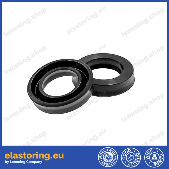 Rod seal 11x18x4,2u RS01R NBR [DDI 043/1]
